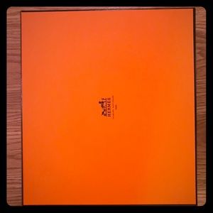 Hermes medium size gift box and bag